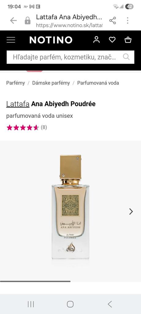 Lattafa ana abiyedh poudree, 