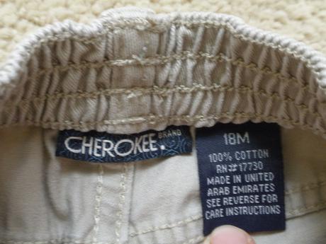 Krémové riflíky, cherokee,80