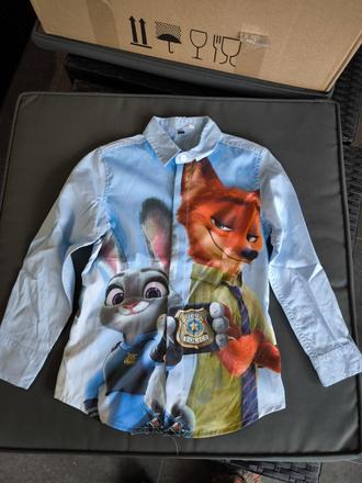 Zootopia košeľa, 116