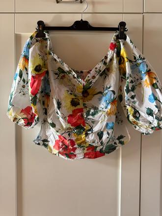 Letný top zara m/l, zara,m