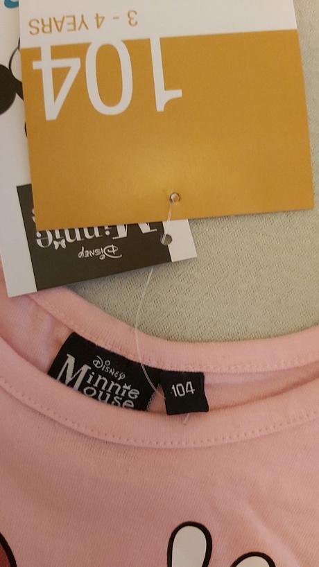 Tielko minnie 104, disney,104