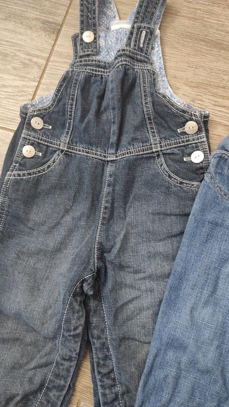 Zateplené rifle, h&m,86