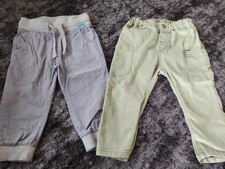 Slucacke nohavice, h&m,86