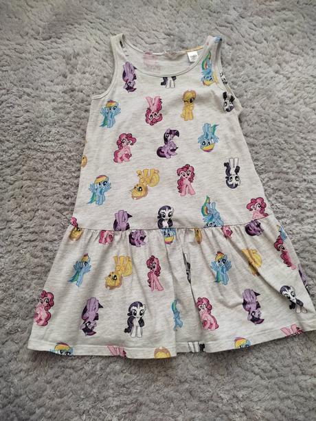 Šaty my little pony,98/104, h&m,104