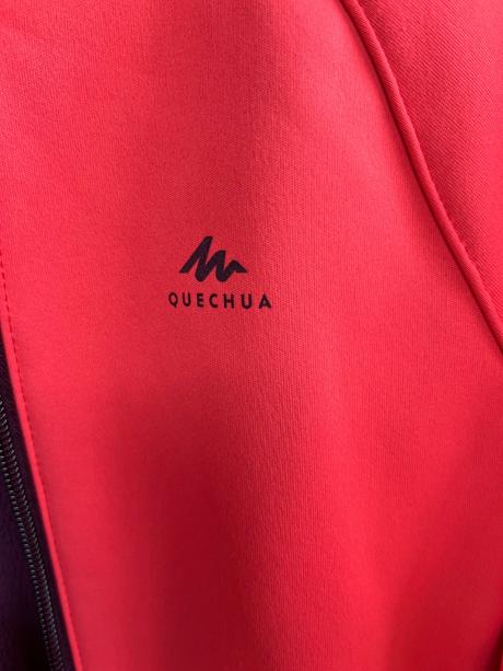 Bunda soft. + mikina, quechua,122