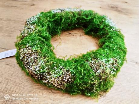 Machový veniec priemer 36 cm, 