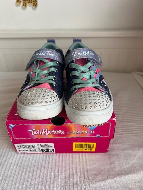 Blikajúce twinkle toes veľkosť 34, skechers,34