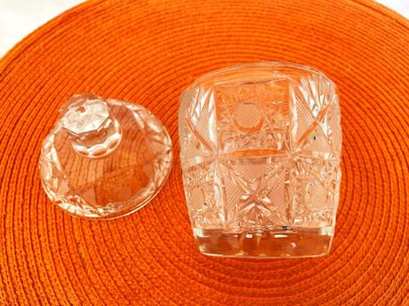 Kryštálová cukornička bohemia, 