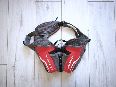 Bežecký pás/ľadvinka salomon xt twin belt,