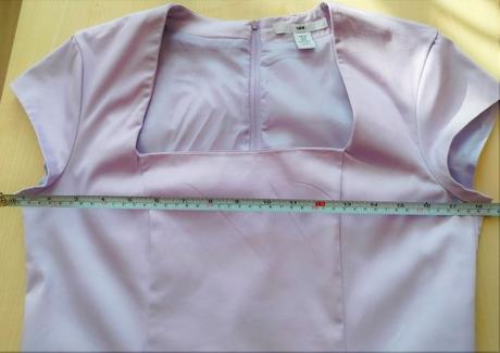 Levanduľové šaty, h&m,40