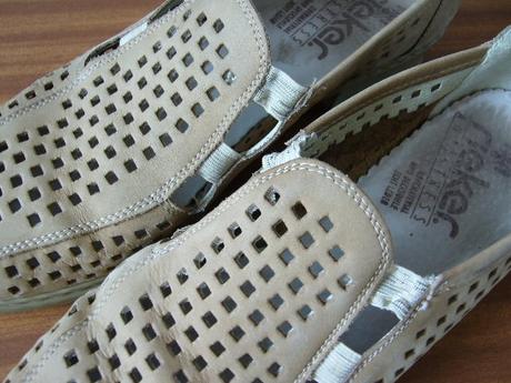 Kožene topanky, rieker,40