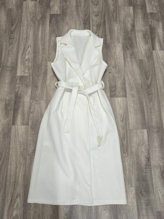 Dámský kabát bez rukávov, m