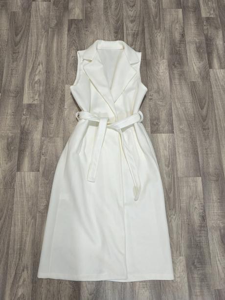 Dámský kabát bez rukávov, m