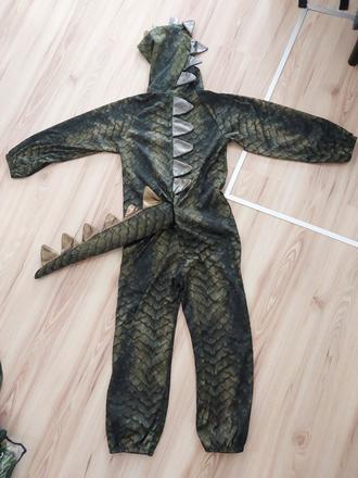 Karnevalových kostým drak / dinosaurus / krokodíl, 