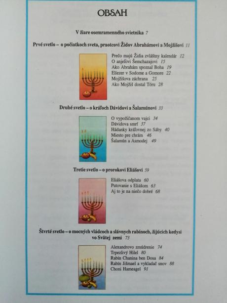 Osem svetiel židovské rozprávky,