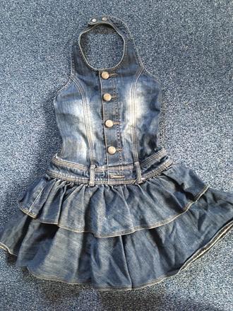 Dievčenské riflove saty, 122