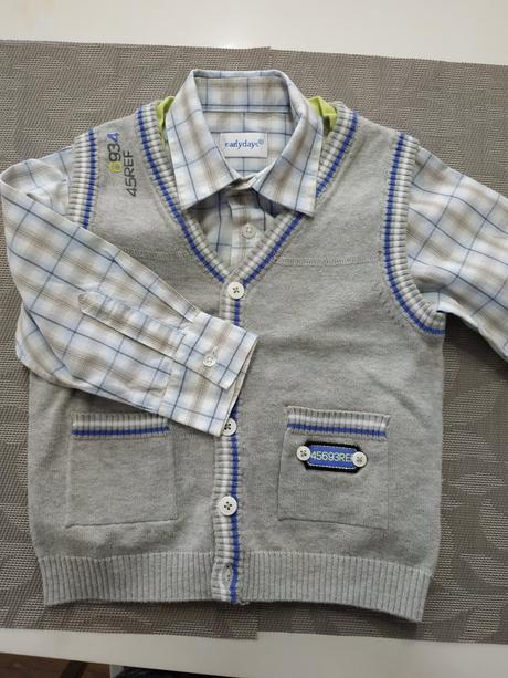 Košeľa a vesta, f&f,92
