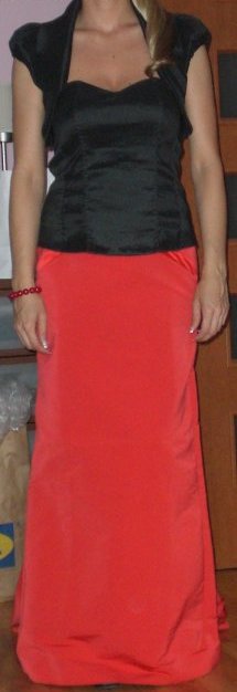 Sukňa valentino, korzet & bolerko, 36