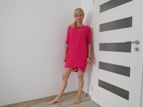 Diverse-s/m-dámske trikotové šaty ležérne bežné, 36