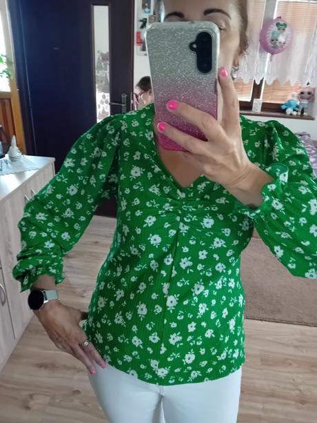 Zelená blúzka, f&f,s