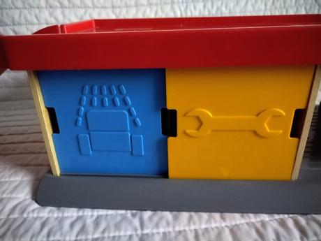 Drevená garáž ikea lillabo s rampou, 