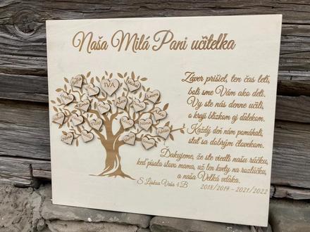 Tabuľa pre pani učiteľku, 