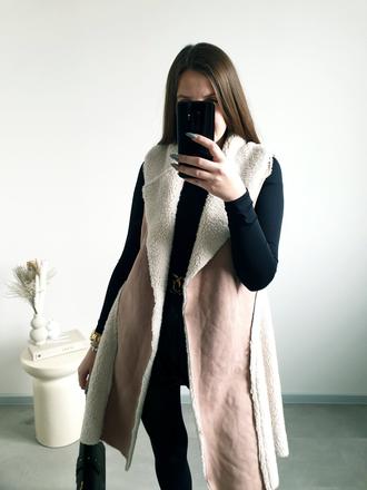 Vesta s kožušinou m, m