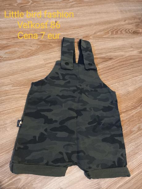 Krátke nohavice na traky 86, 86