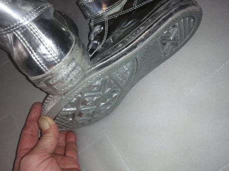 Converse strieborne, converse,36