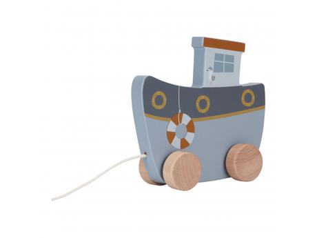 Little dutch ťahacia loďka námornícky záliv,