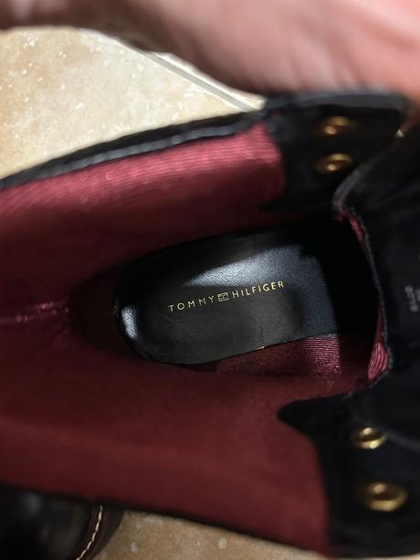 Čižmy, tommy hilfiger,36