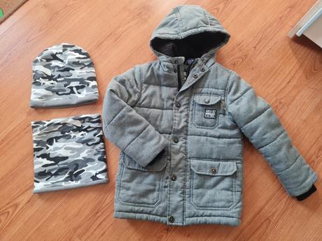 Zimna bunda plus ciapka a nakrcnik., dopodopo,110