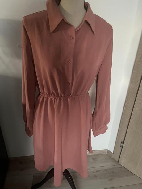 Košeľové šaty, l