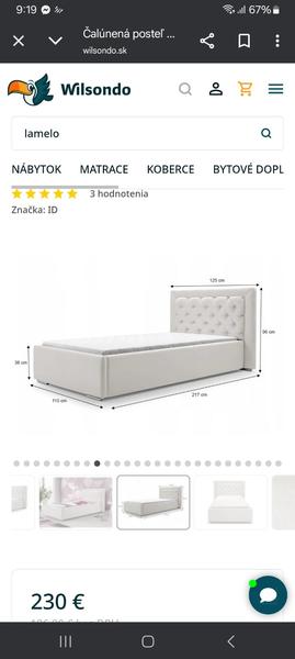 Má niekto takúto posteľ?