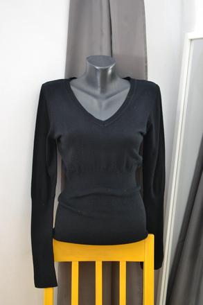 Čierny pulóver xs, xs