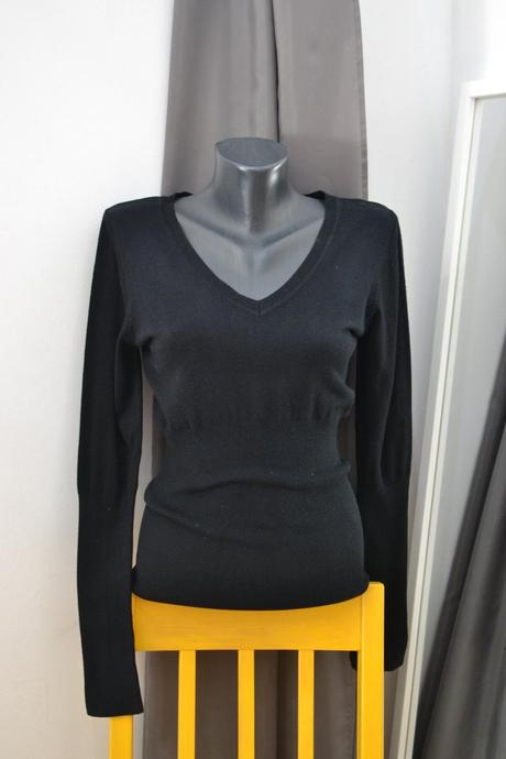 Čierny pulóver xs, xs