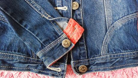 Riflová bunda 2-3 r, debenhams,98