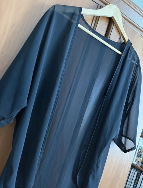 Priesvitné kimono na plavky, m