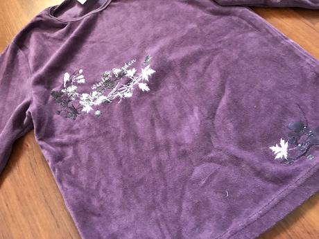 Dievčenský balík - fialový - 7 vecí, 122–134