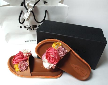 Šlapky sandálky tosca blue, 37