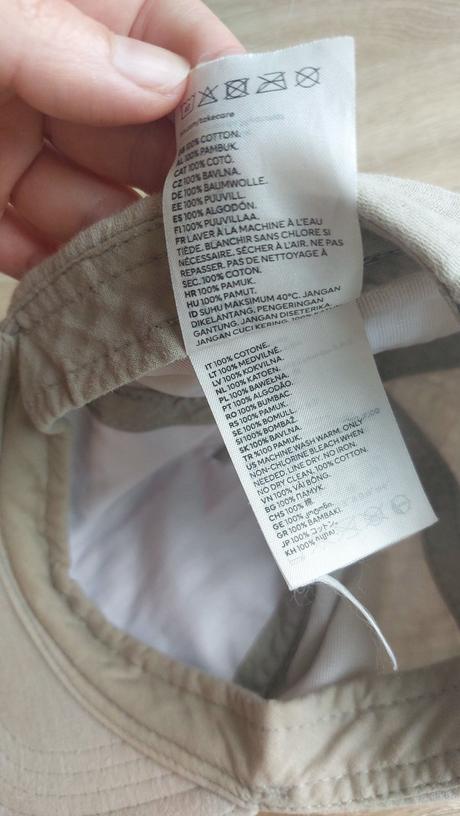 Mušelínová šiltovka h&m 98-104, h&m,104