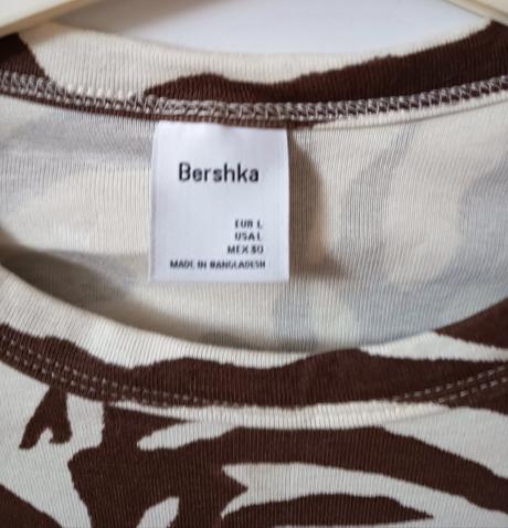 Crop top bershka, bershka,l