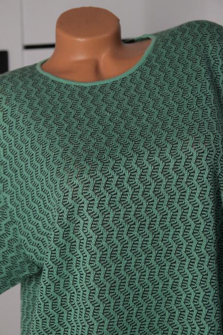 Zelený pletený top, xl, xl