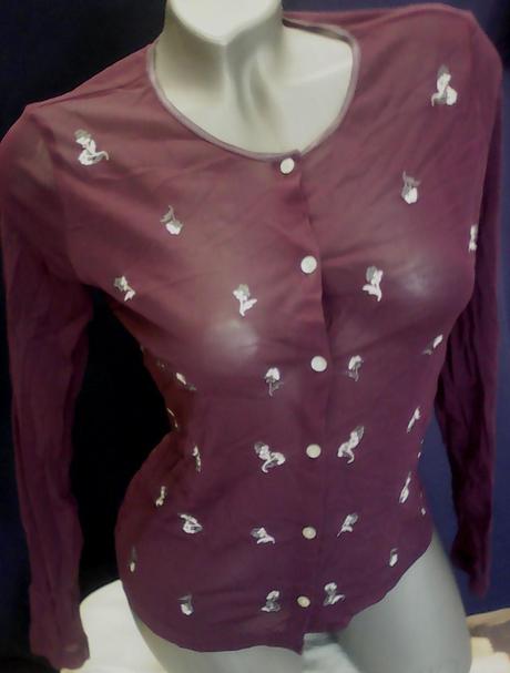 Kvetovana bluzka, xs