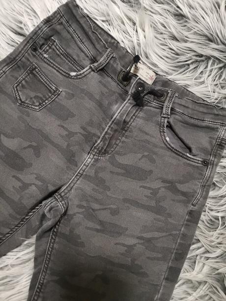 Maskáčové nohavice, zara,134