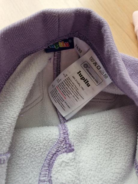 Zateplene dzeginsi 74/80, lupilu,74