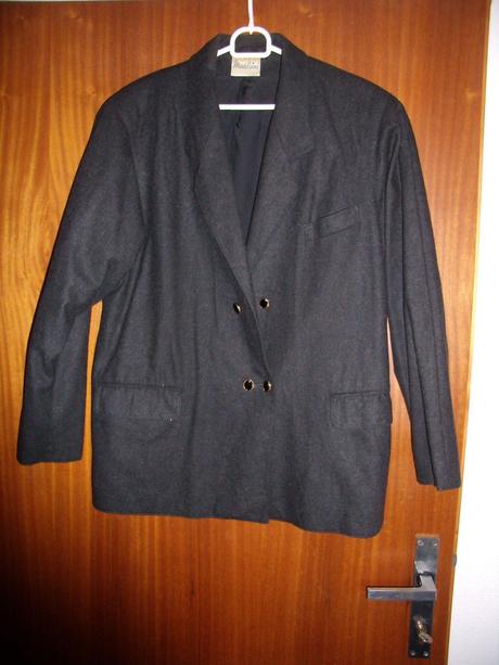 Sako šedo-čierne, xxl