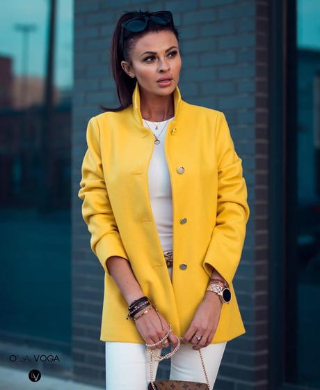 Krátky flaušový kabát, m