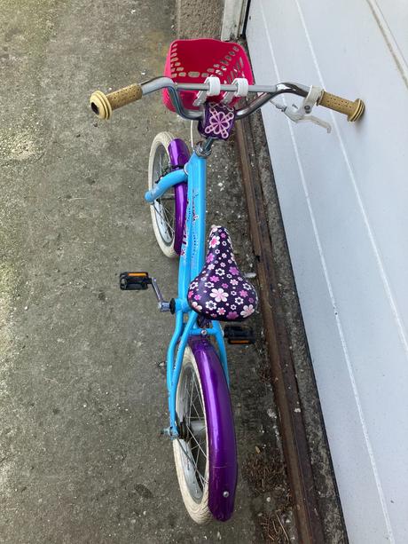 Predám detský bicykel - bledomodrý, harry,16