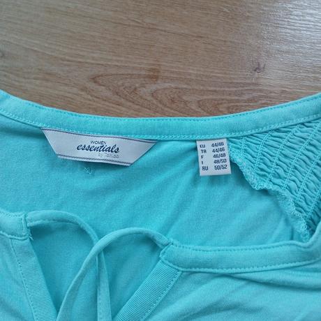 Tyrkysovo-modré tričko, tchibo,46